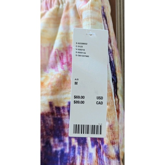 Urban Outfitters Corduroy Penelope Joggers Womens‎ Medium Tie Dye Print Pants - Picture 4 of 10